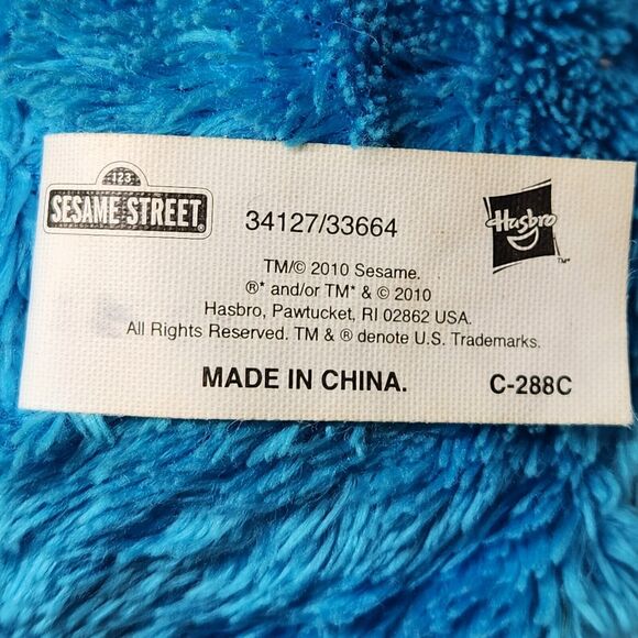 Elmo and Cookie Monster Plush Cute Soft Clean Cute Toy - Picture 12 of 13